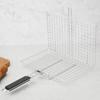 WuTuo Stainless Steel Folding BBQ Tongs & Grill Rack Set