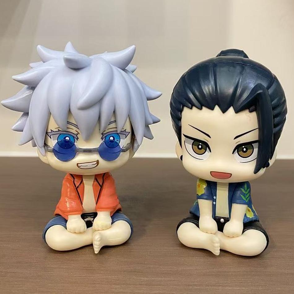 10cm jujutsu kaisen figure suguru geto & gojo satoru action figures anime model statue collection model  toys birthday gifts