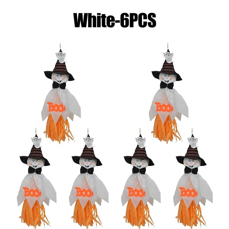 Cloth Paper Halloween Hanging Ornaments Festival Supplies Charm Fluttering Design Ghost Hanging Pendant Pumpkin Gift