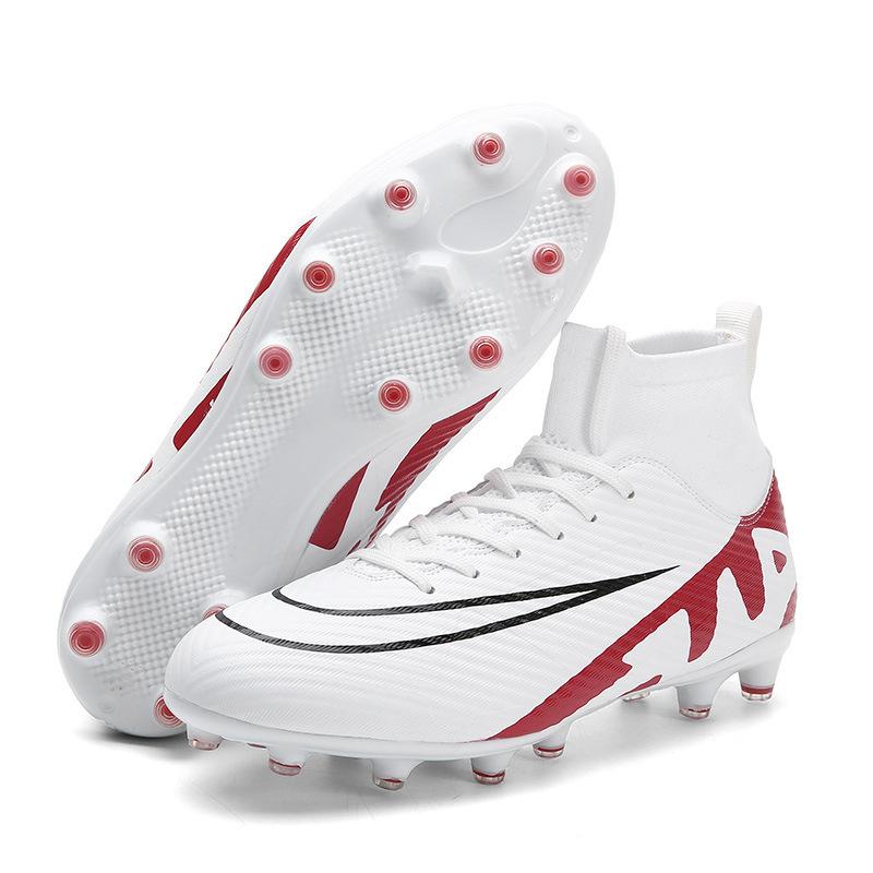 

2025 new youth a high-top football shoes broken training long spikes men s and women s nails 48