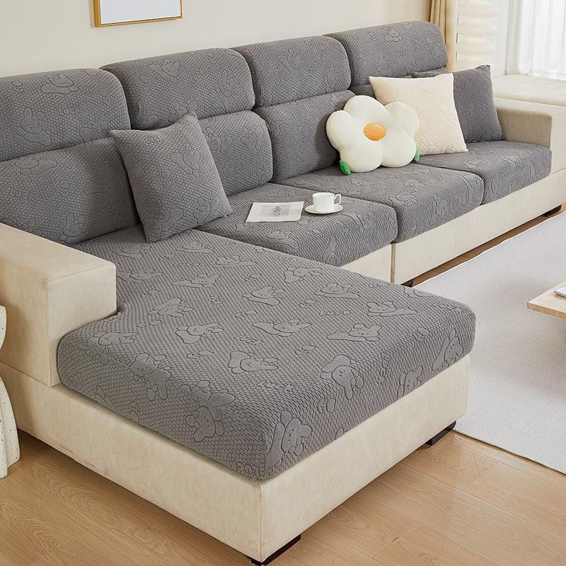 Thickened Elastic Sofa Cover, All-inclusive Anti-slip Sofa Cover, Back Cover Cloth Pad, Universal Dustproof New Style for All Seasons
