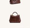 JWPEI Lucia Genuine Leather Women's Buckle Crossbody & Shoulder Pillow Bag 2025