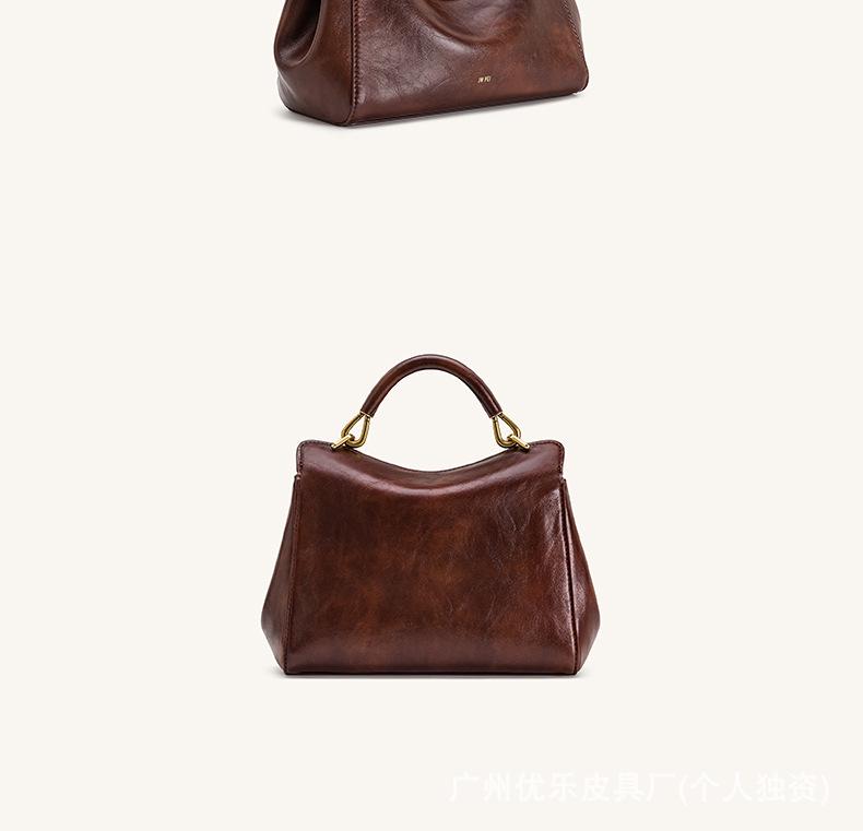 JWPEI Lucia Genuine Leather Women's Buckle Crossbody & Shoulder Pillow Bag 2025