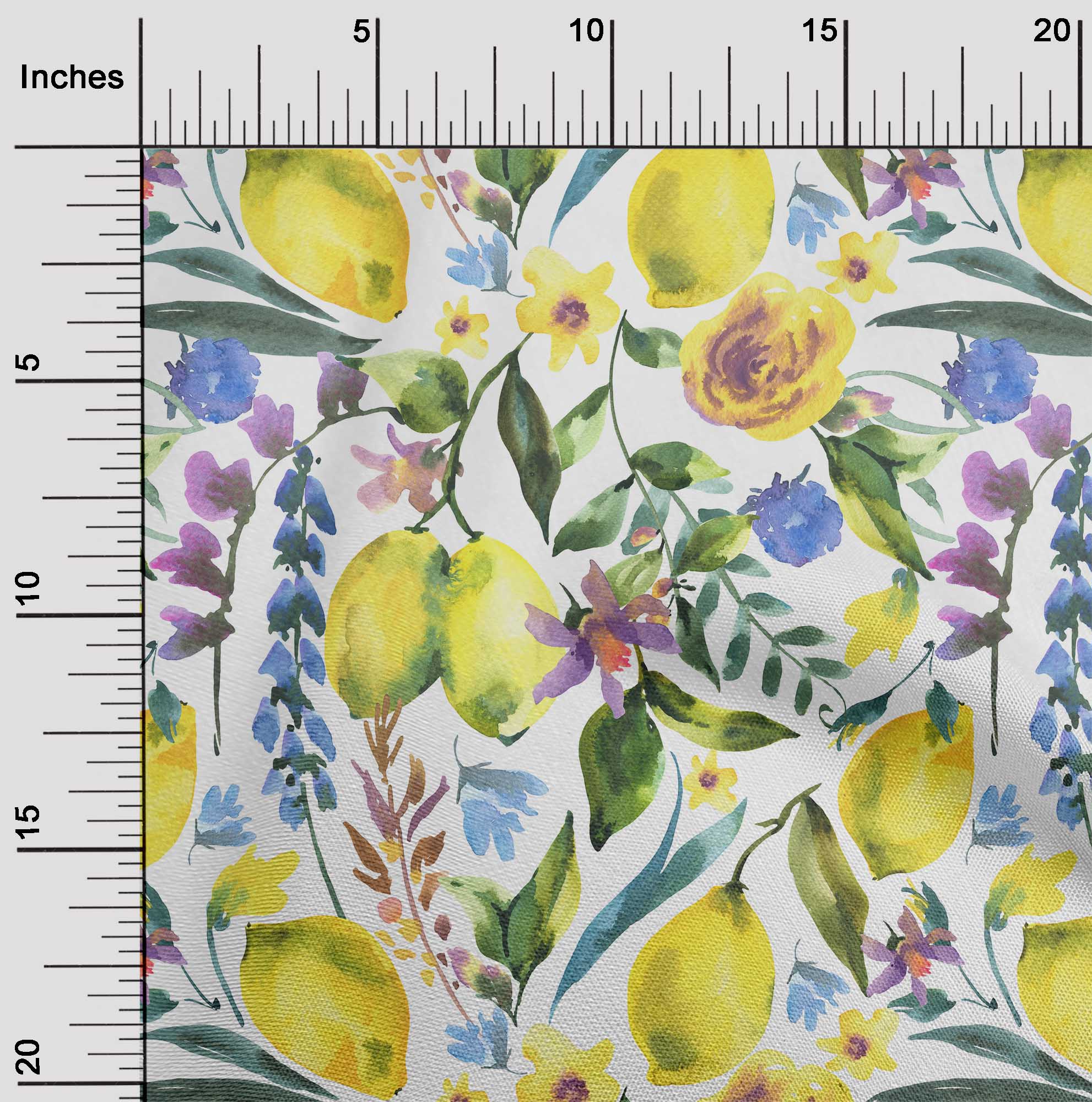 

oneOone Georgette Viscose Aqua Blue Fabric Leaves & Rose Floral Quilting Supplies Print Sewing Fabric By The Yard 42 Inch 42 Inch Wide - Viscose Chiffon білий