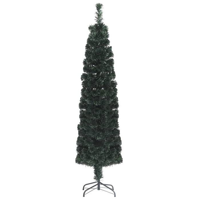 VidaXL Artificial Slim Christmas Tree and Stand Christmas Tree Decoration Christmas Garden Patio Backyard Outdoor 120 Cm 328443