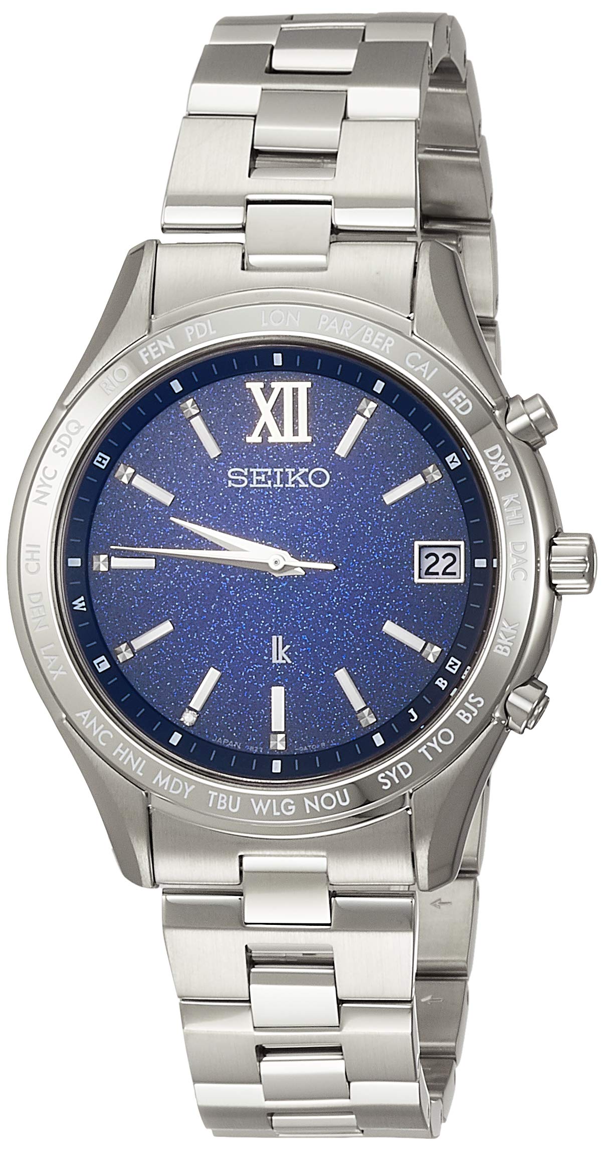 

[Seiko Watch] Watch Seiko SSVH033 Men s Stainless Steel (Platinum Diamond Shield)