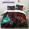Batman Characters Bedding Set,1 Duvet Cover &2 Pillowcases,Home Bedroom,Great Gift