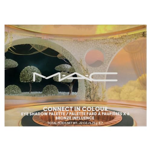 MAC Connect In-Color Eyeshadow Palette In Bronze Influence, 6.25g (Parallel Import)