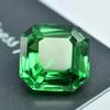 Beautiful Green Tsavorite Garnet Natural Square Cut 9+ Ct Certified Gemstone