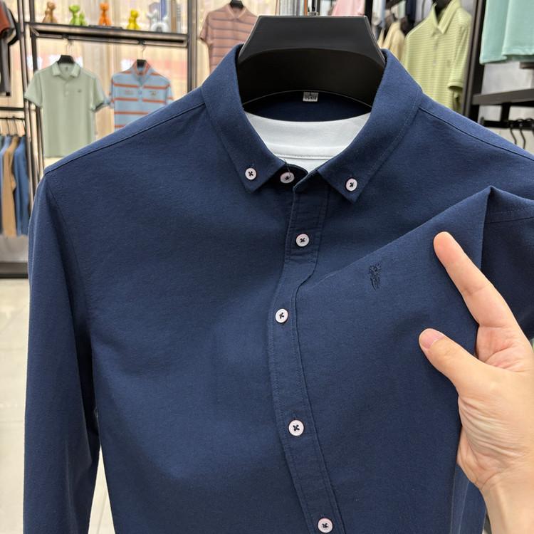 STORN 100% Cotton Corduroy Shirt - Green Long Sleeve M-4XL - Spring Autumn Slim Fit Candy Color Collection