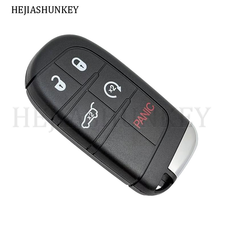 Sip22 Blade 2/3/4/5 Button Smart Replacement Remote Key Shell Case For Jeep Grand Cherokee Dodge Charger Chrysler 300 Ram 1500