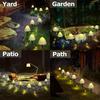 Outdoor Solar Mushroom Light String LED Lawn Light Solar Courtyard Garden Landscape Lamp Holiday Christmas Party Decoration Lamp
