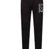 Emporio Armani Letter Print Cuffed Knit Joggers Men bottoms Black 3RPP98-PJ05Z-1200