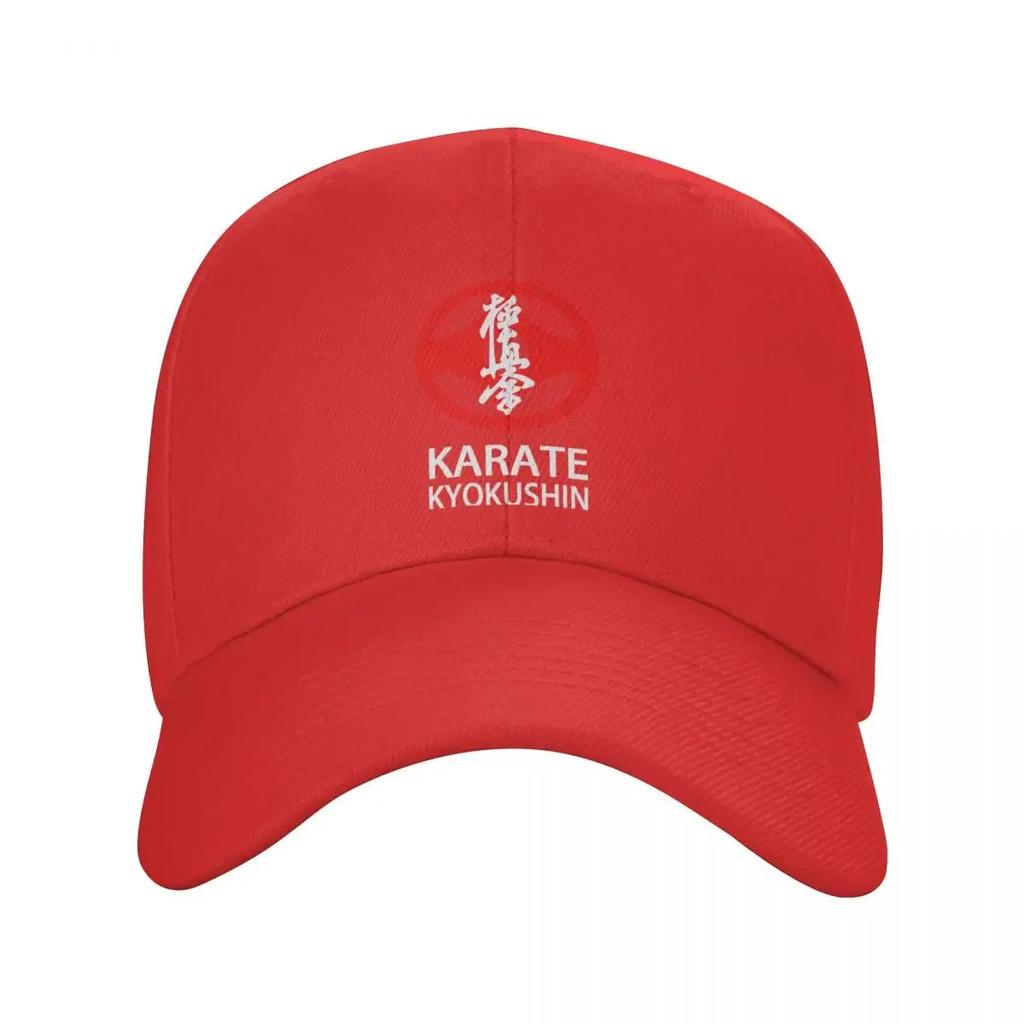 Punk Karate Kyokushin Baseballkappe Damen Herren Verstellbar Kampfsport Dad Hat Sport Sonnenhüte Snapback Kappen