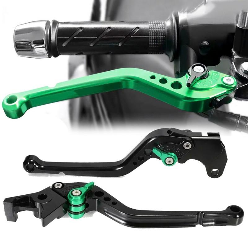 Aluminum Motorcycle Clutch Lever Brake Kawasaki VN1500 Vulcan 88 ZX7RR Short Long Style Custom Color