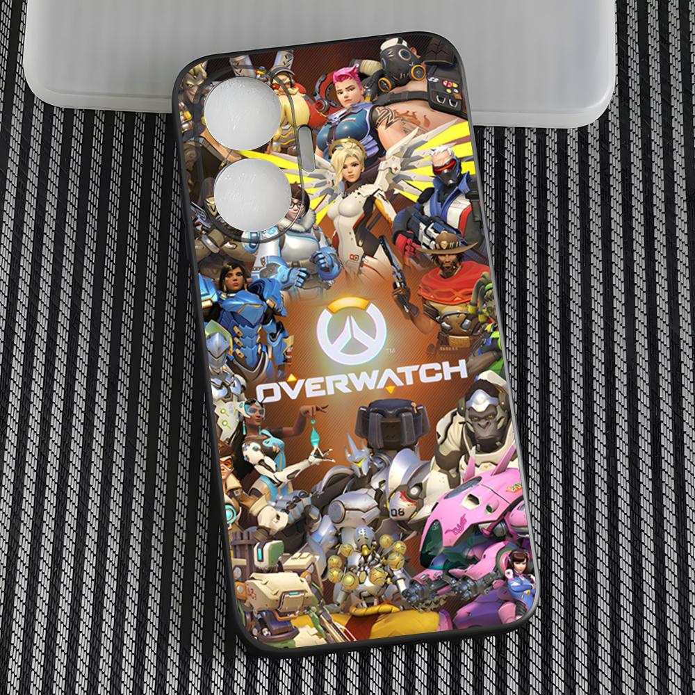 

Game Overwatch Phone Case For Poco M7 Pro M5 M6 M4 F7 F5 F6 X7 Pro X7 X6 X5 X4 M7 X4 GT Back Cover Poco x7 pro