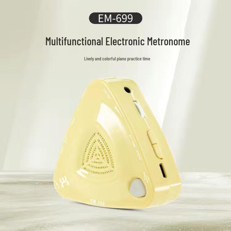 Yinuo EM-699 Electronic Metronome for Piano, Guitar, Drums, Guzheng, and Vocals - Precise Rhythm Keeper for Grade Exams.
