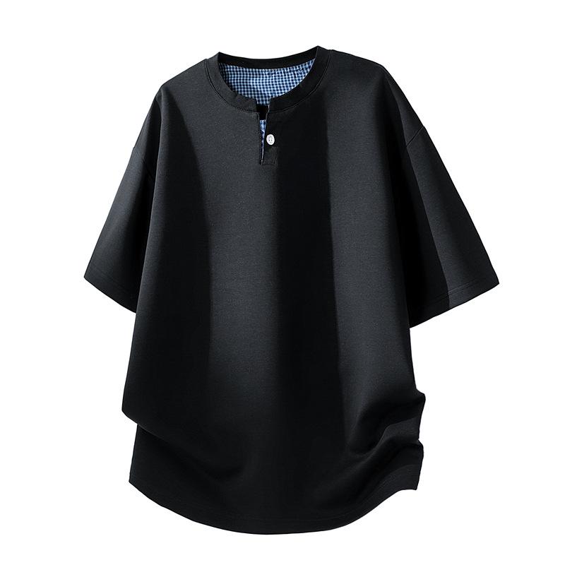 Men's Two-Piece Summer Set: Short Sleeve Tee & Five-Point Pants – Trendy, Sporty, Casual