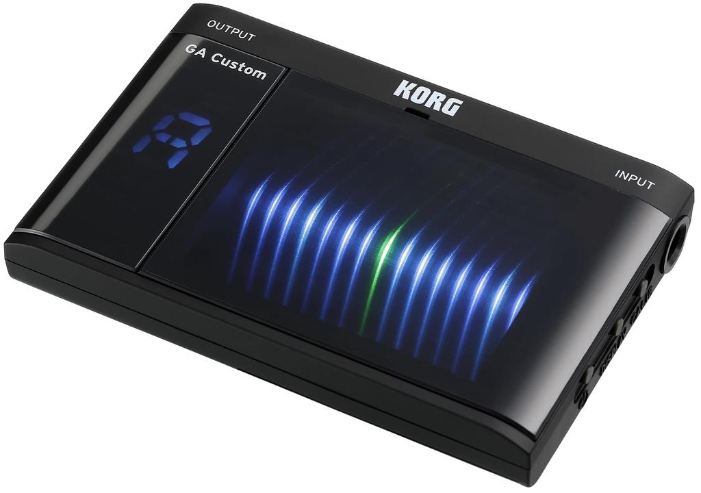 KORG/Custom Shop GA-CS GA Custom Black Chromatic Tuner, Korg Tuner, Desktop
