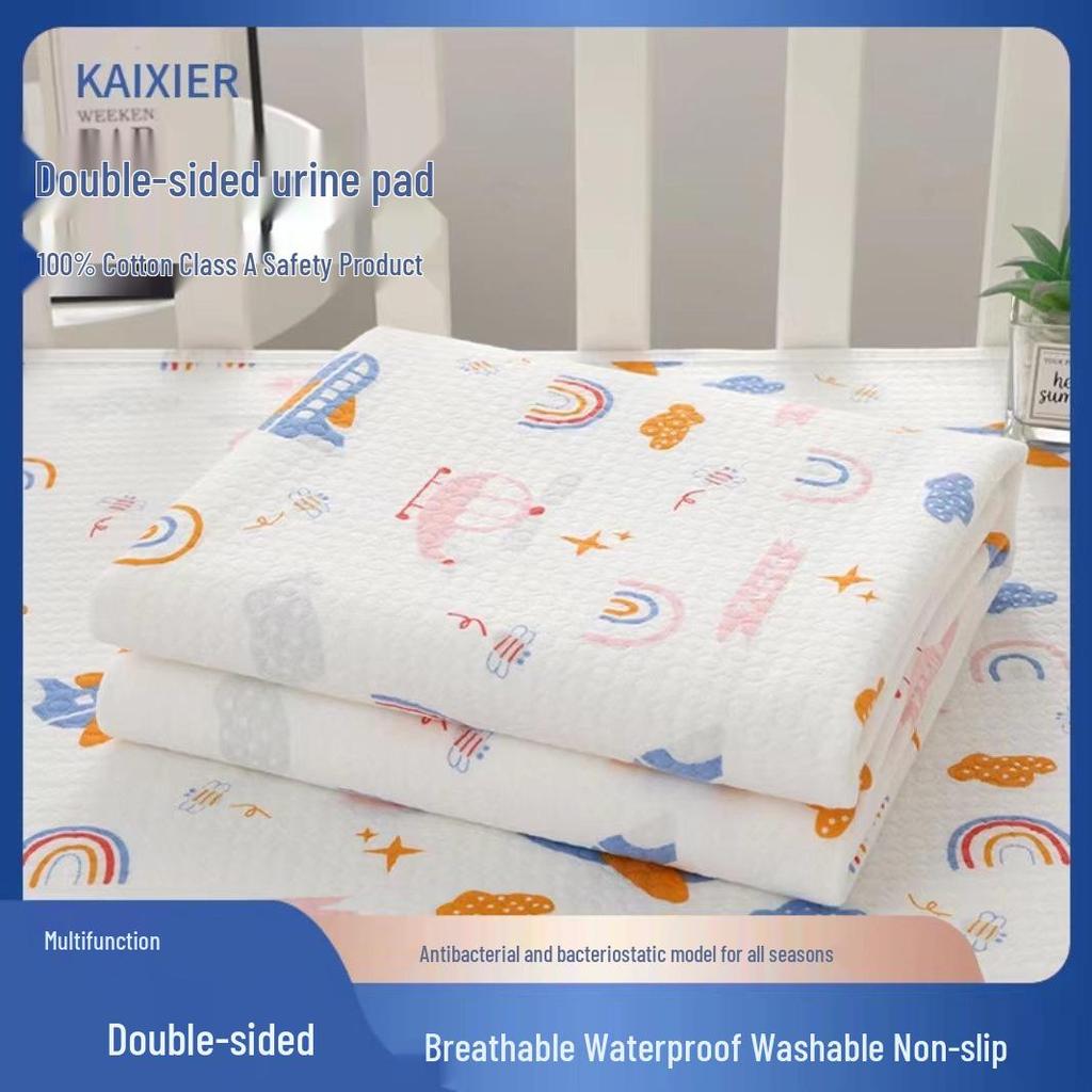 Double-Sided Non-Slip Cotton Baby & Menstrual Waterproof Leak-Proof Pad