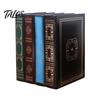 Talos Fake Book Decoration Ornaments, Flip-Top Hollow Storage Design, Vintage Style Decorative Box, for Coffee Table, Bookshelf Display