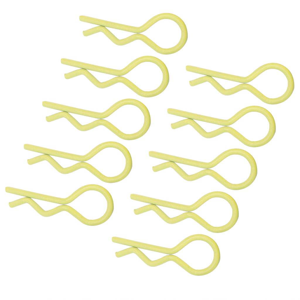 10Pcs RC Car Shell Clip RShape Metal Body Clips Pins for 1 5 1 6 1 8 1 10 RC Car