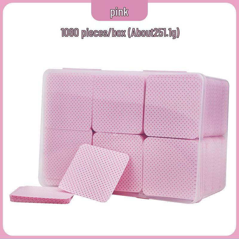 Lint-Free Nail Art and Eyelash Glue Cleaning Wipes