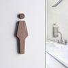 2pcs Toilet Door Men's And Women's Signs Solid Wood Toilet Signs - RIpj