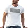 Black and White Maze- Labyrinth T-Shirt T Shirt Print Funny T Shirts Cotton T Shirts Designer T