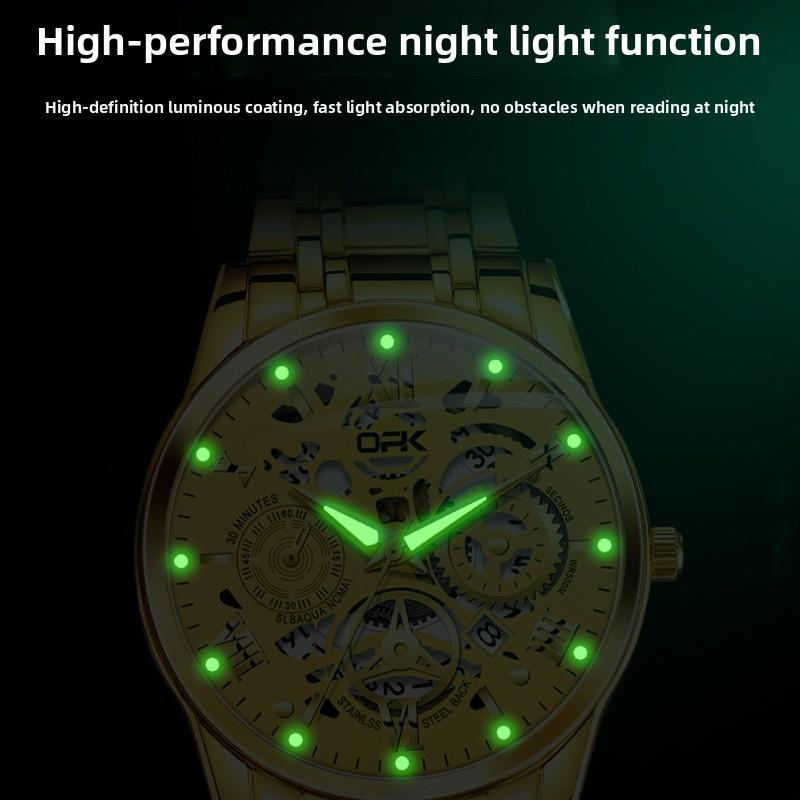 OPK Business Waterproof Quartz Watch Men's Watch Men's Watch