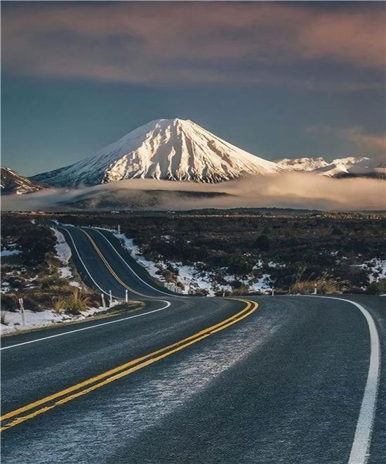 Ruopoty Oil Painting Digital Highway Art Unique Gift Hand-Painted Digital Landscape Painting Living Room Decoration