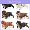 Realistic French Bulldog Model With Static Pose For Animal Enthusiasts And Collectors
