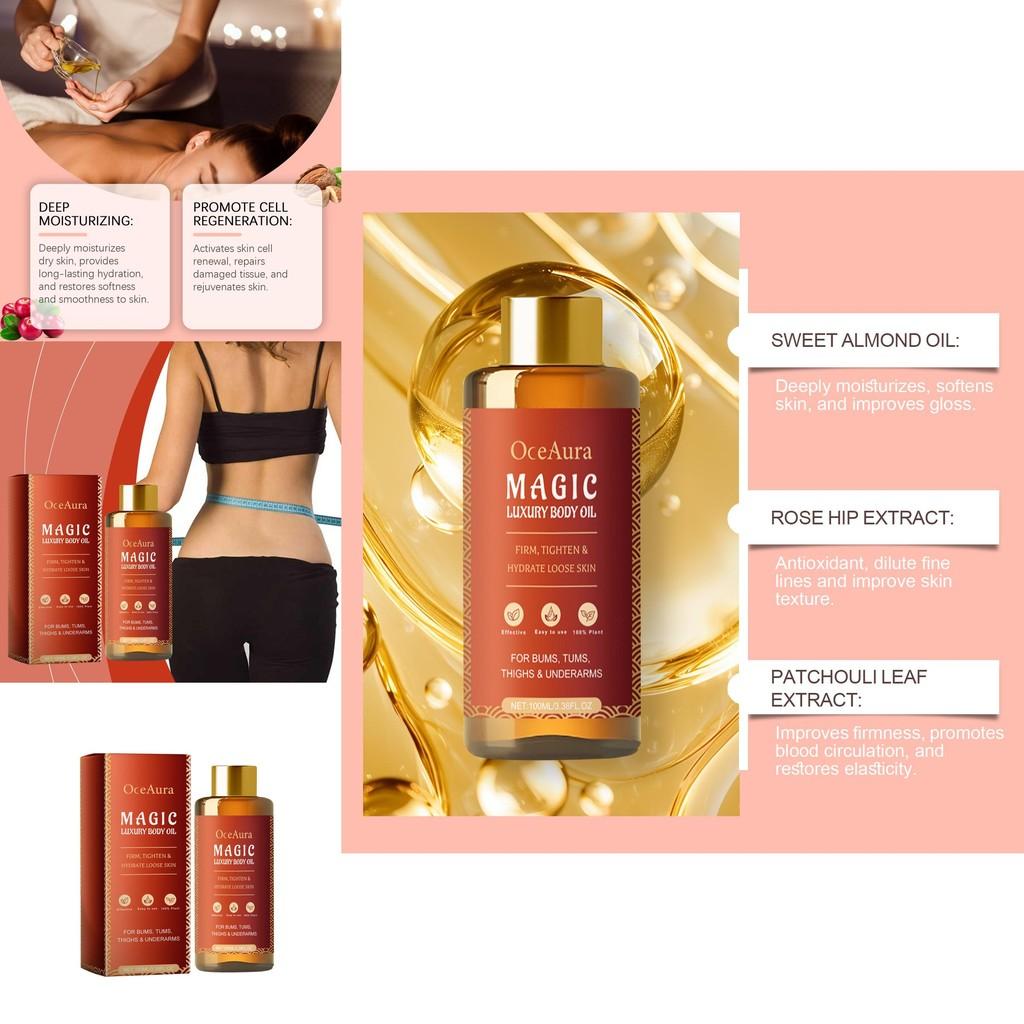 Moisturizing Body Firming Skin Oil Hydrating Nourishing Softening Formula For Radiant Skin