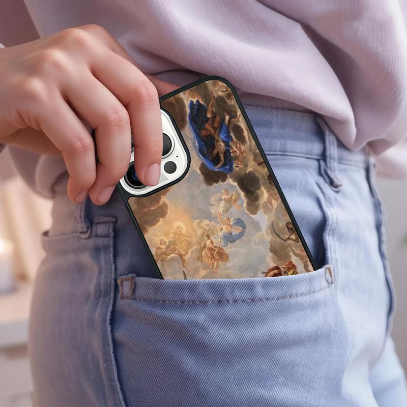 Renaissance Angels Phone Case For iPhone 17 Air 15 16e 14 13 Pro Max Coque 12 11 Pro Max PLUS cover