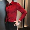 Herren 2025 Langarmhemd Neuer Koreanischer Stil Modetrend Slim Casual