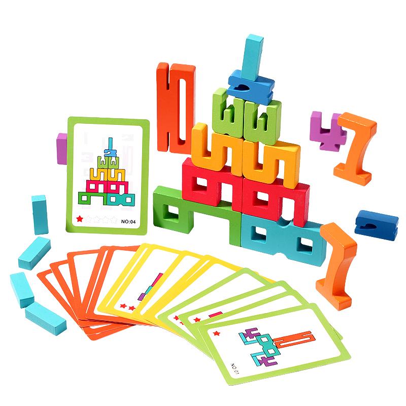 

Деревянные Цифровые Строительные Блоки Монтессори Креативный Пазл Игрушки для Складывания Развивающие Игрушки Развитие Ранней Математики Логического Мышления