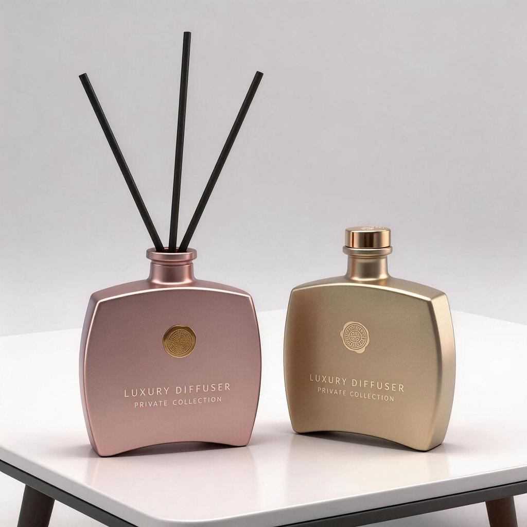 Luxury Aromatherapy Essential Oil Diffuser: Long-Lasting Scent for Home, Bedroom, and Bathroom