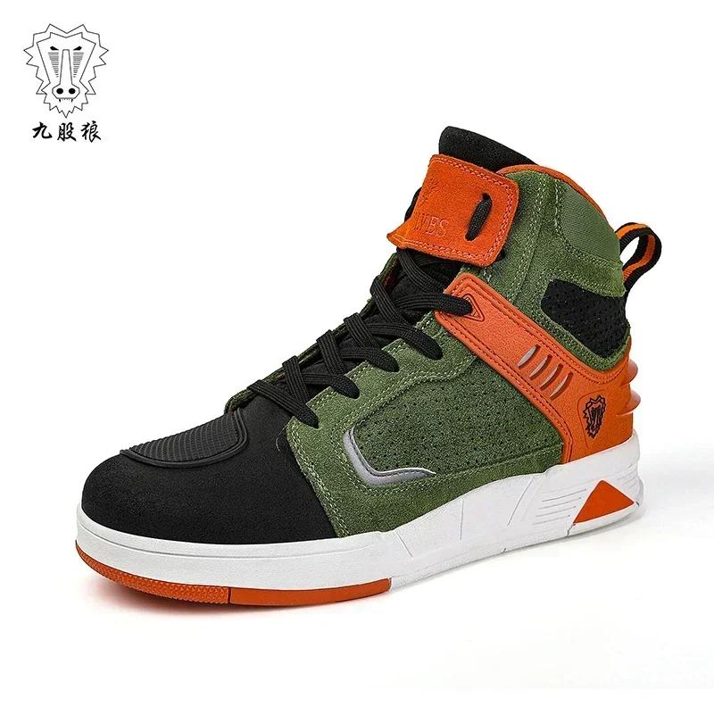 Boots Motorcyclist Shoes Men Breathable Motorbike Sneaker Microfiber Leather Adventure Touring Anti-slip Motorcycle Boots