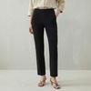 A+simple Women Semi Tapered Pants Stretch Slacks