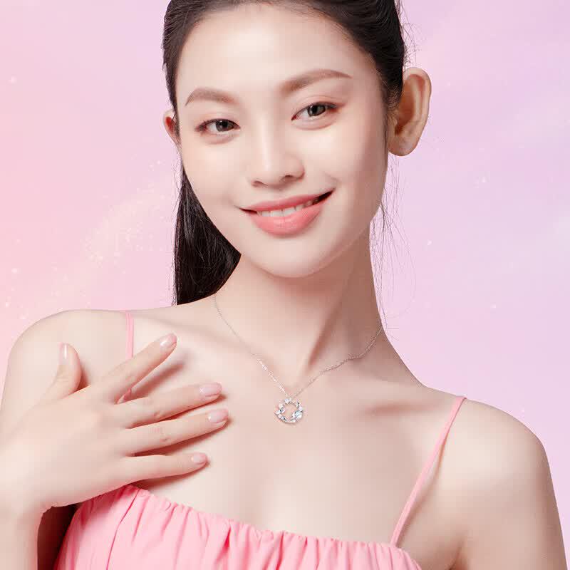 Fanci Love Planet 925 Silver Necklace