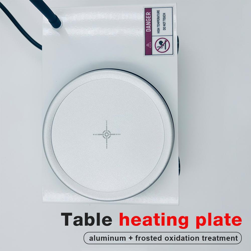 Lab Hotplate Stirrer 2L Heating Magnetic Stirrer 0-2600rpm Speed Control Heated Magnetic Mixer for Cosmetics Food Medical