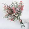 Artificial Decoration Flower Realistic DIY Handicrafts Simple Mini Artificial Orchid Green Plant Wedding Decoration