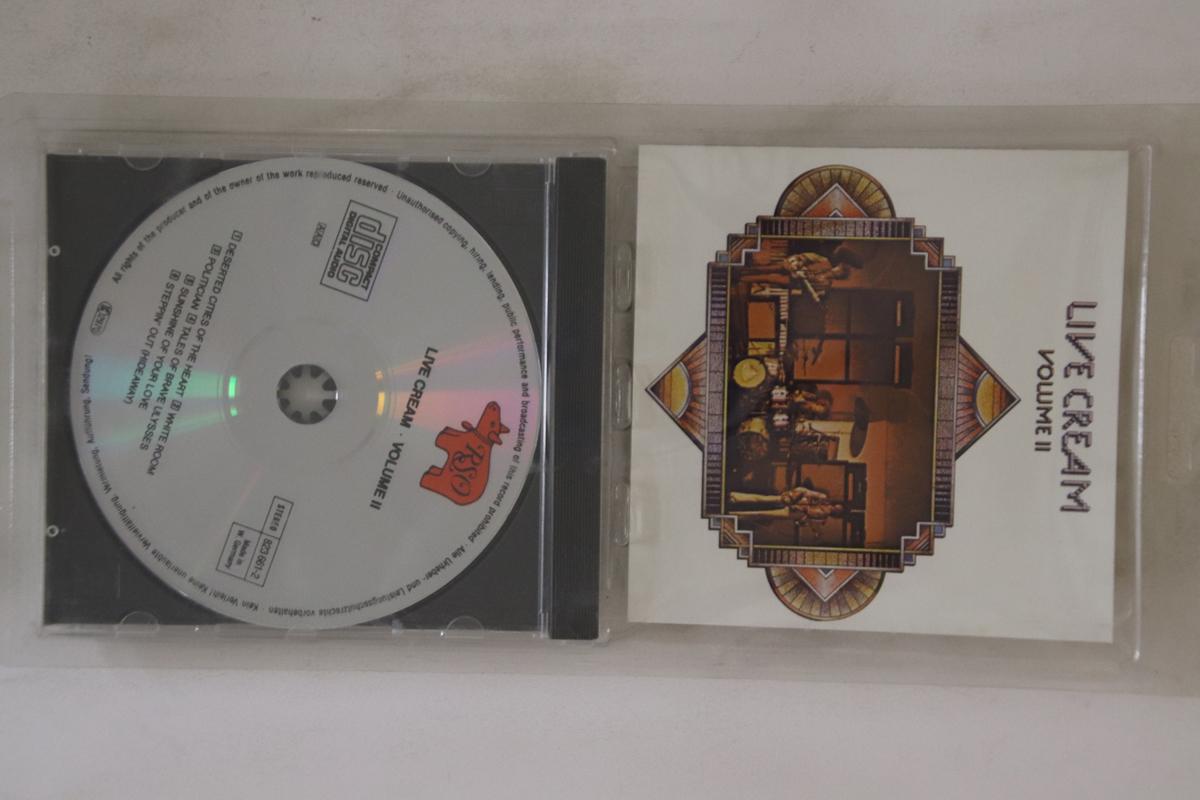 

CD CREAM - Live Cream Volume Ii (Longbox) 8236612Y1 POLYDOR Germany Rock Used