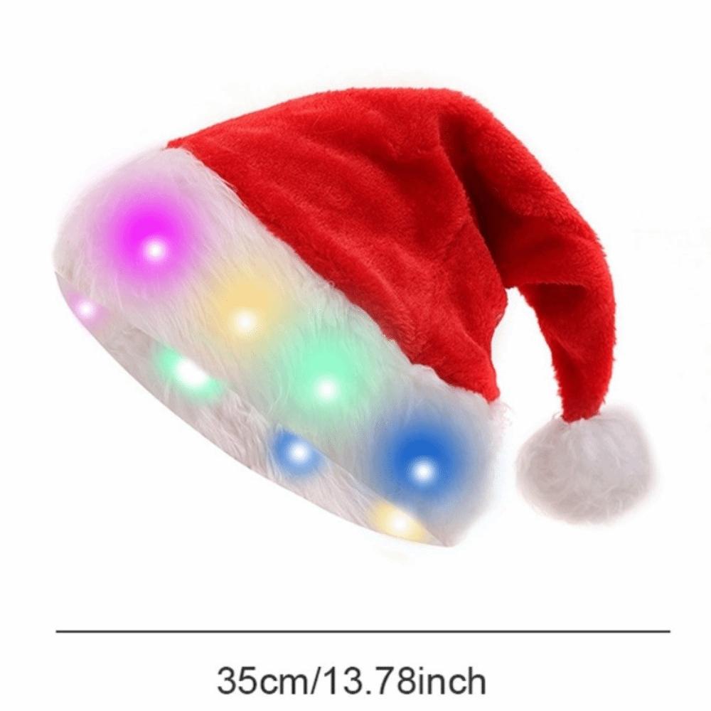 Leuchtende Rote Aufleuchtende Weihnachtsmütze Blinkende Lichter Rote Weihnachtsmütze Weihnachts Mütze Weihnachtsgeschenke