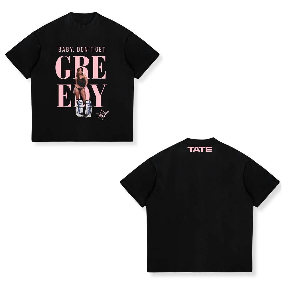 Tate McRae Think Later Tshirts Pop Singer 2025 Tour Merch Crewneck Short Sleeve Tee Unisexs Women Streetwear Fashion Clothes Tops