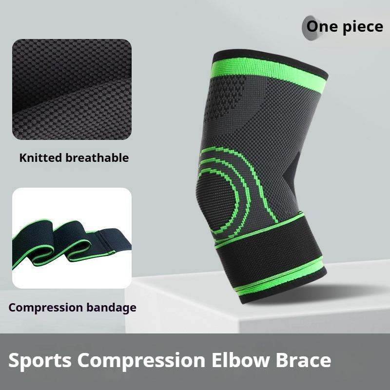 

1 шт. Налокотник Фитнес Тяжелая атлетика Жим лежа Спорт Обертывание Вязаный Защитный налокотник Стабилизирующий сустав под давлением XL