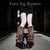 Fell Lolita Stiefelüberzug Y2K Lange Socken Harajuku Stil Warmer Kniewärmer Damen