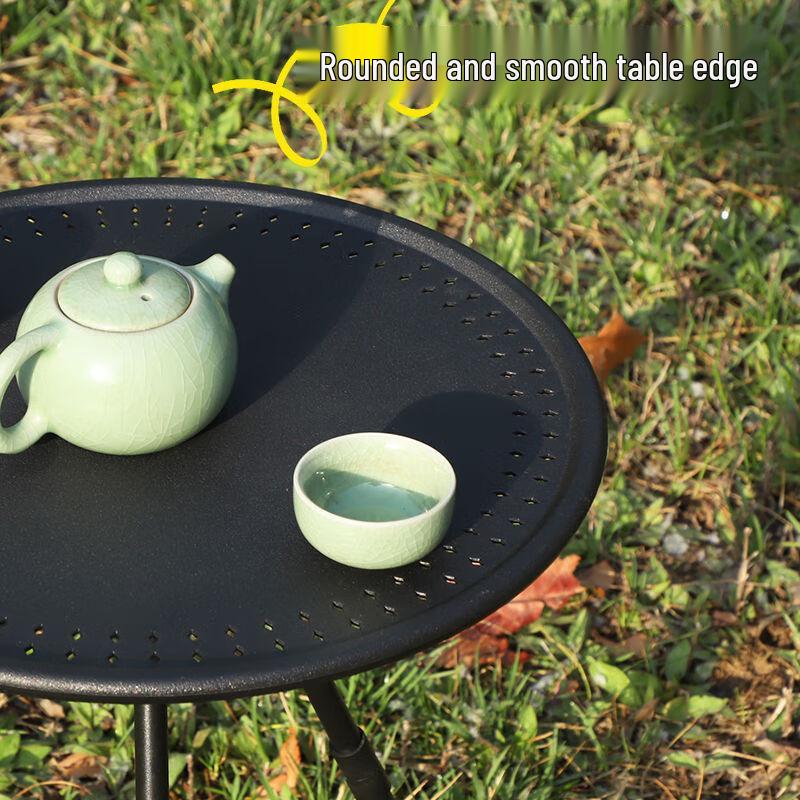 Handon Ultra-light Folding Aluminum Outdoor Round Table
