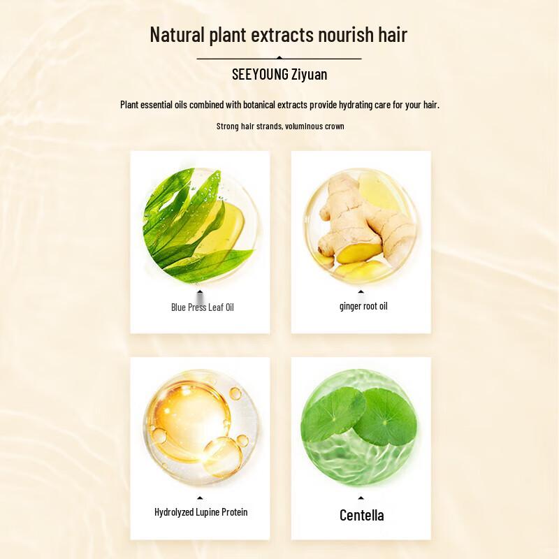 seeyoung Ginger Volumizing & Strengthening Essential Oil Shampoo