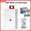 Hârtie Foto Autoadezivă Originală MT53 2x3 Inch Hârtie Foto cu Spate Lipicios Pentru Imprimantă Foto Color de Buzunar HPRT MT53 sau HPRT Z1 20/40 Foi